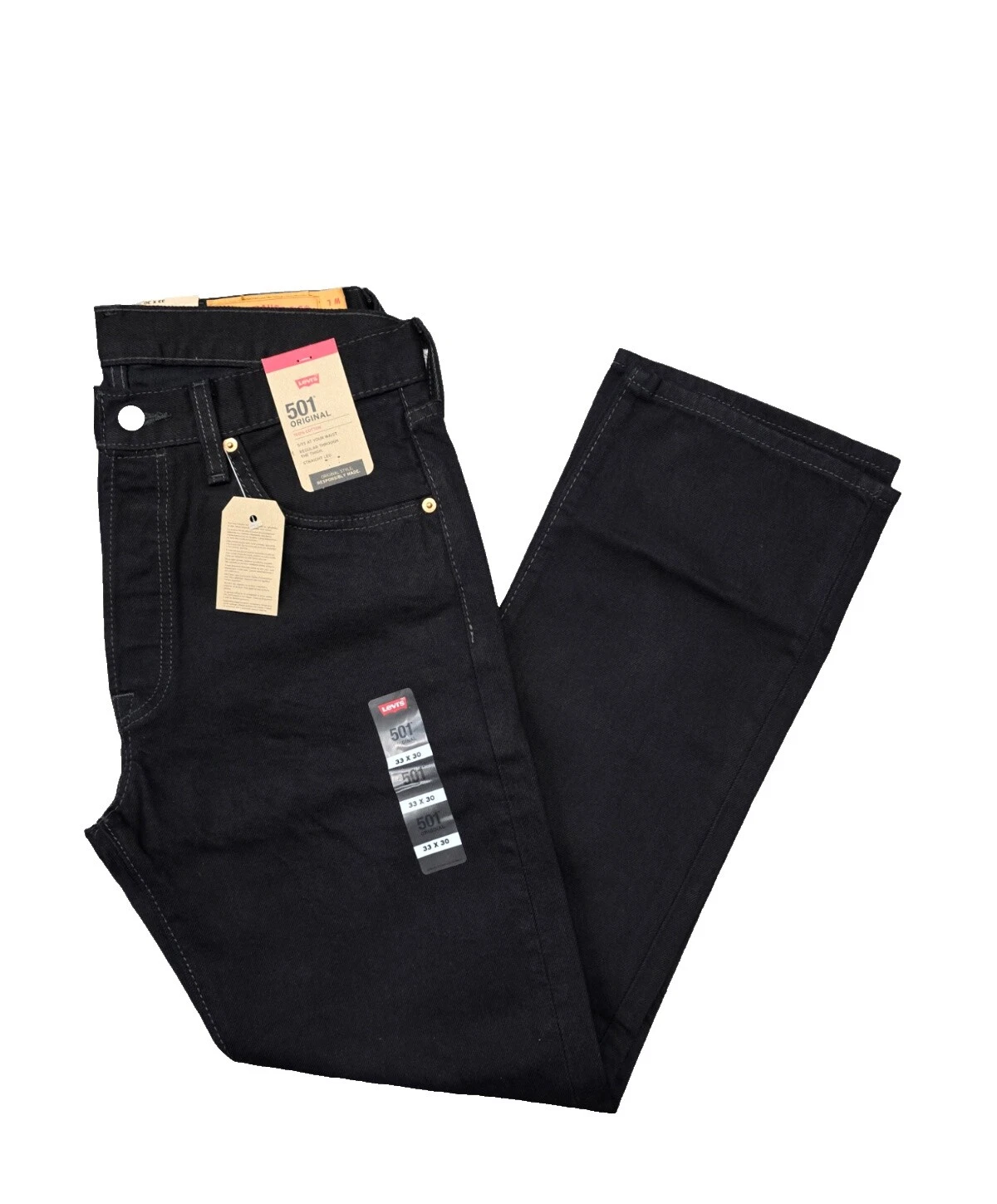 Jeans negros Levi's Clásico para Hombres