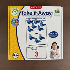 Match It Take it Away : 30 Self-correcting Puzzle Set Math, Thinking, Learning