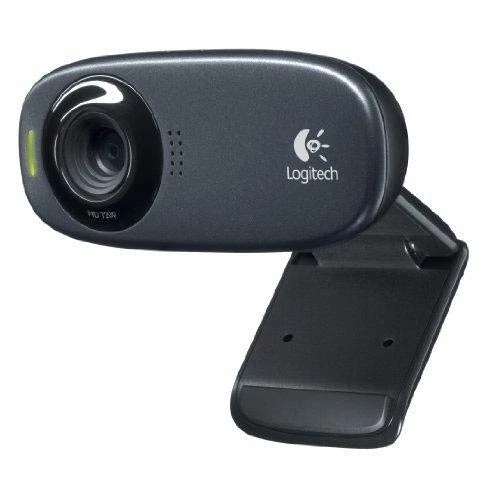 Logitech C310 Webcam - Black USB 2.0 5 Megapixel Interpolated 1280 x 720 Video CMOS Sensor Widescreen Microphone