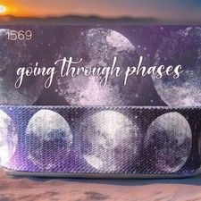 Zox "going through phases." Strap W/ Card-Teal (SZ Medium)  *Blog Edition*