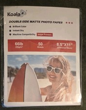 Koala Double Sided Photo Paper 11x17 Matte 66lb Heavyweight Photo Paper 50 Sheet