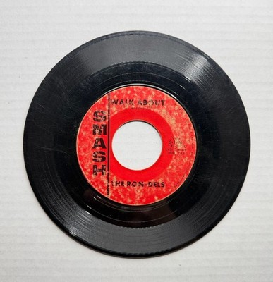If You Really Want Me To, I'll Go / Walk About - The Ron-Dels 45 RPM Vinyl