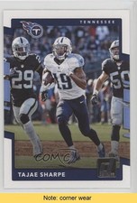 2017 Panini Donruss Tajae Sharpe #140 READ 5rc