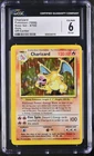 CGC 6 Charizard 1999 Base Set Off-Center OC Error 4/102 Holo Pokemon Card