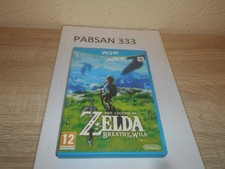 WII U - THE LEGEND OF ZELDA - BREATH OF THE WILD , PAL ESPAÑOL , COMPLETO