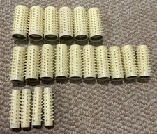 Clairol Kindness Deluxe 3 Way Hairsetter Replacement Hot Rollers Lot Of 20