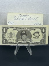 1962 Topps Baseball Bucks Jim Perry Cleveland Indians Clean NM MT Fast Shipping