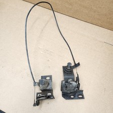 77-82 C3 Corvette Hood Latch Release Mechanism Spring Brackets Pair Cable Oem