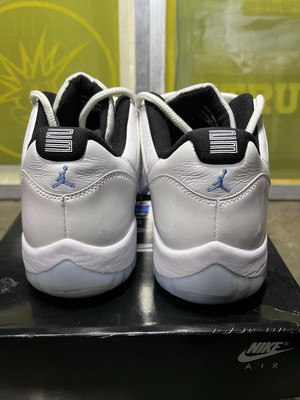 SIZE 13 - 2021 Nike Air Jordan 11 Low Legend Blue AV2187–117 OG XI