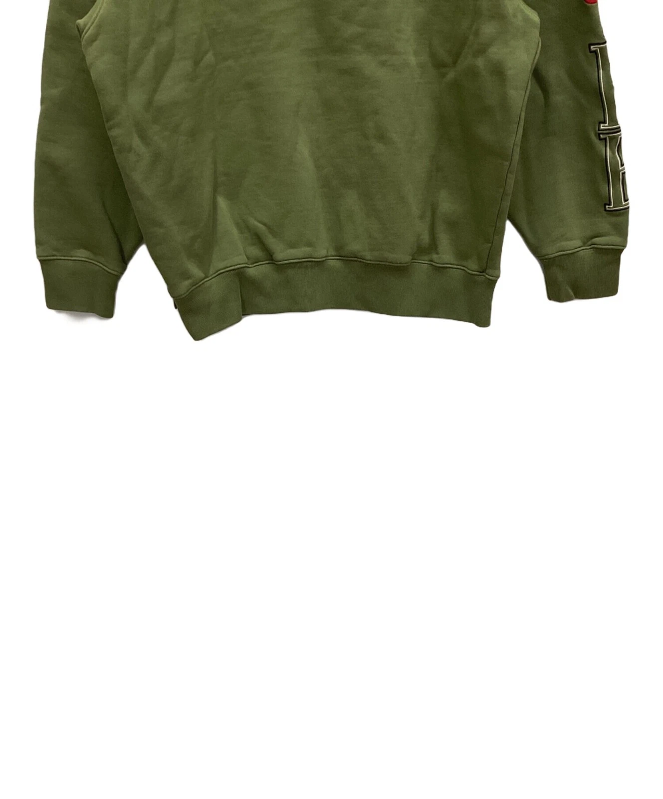 Felpa con cappuccio SUPREME × NIKE foderata in pile taglia: S verde uomo fq0759 339