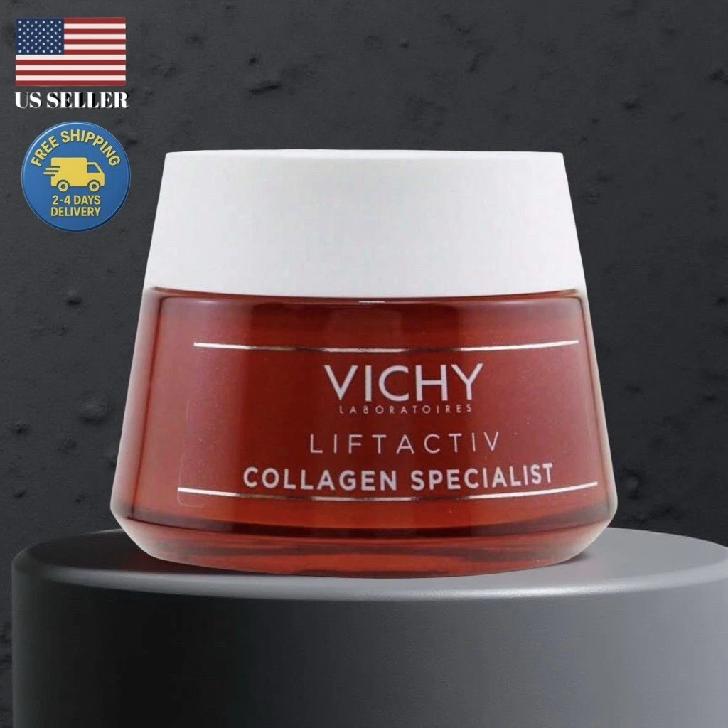 Vichy Liftactiv Collagen Specialist Cream 50ml | Vitamine Cg, Niacinamide B3
Opens in a new window o