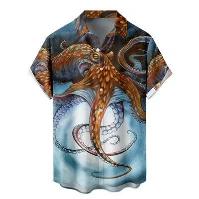 Lightweight Island Style Short Sleeve Shirt Designed for Summer and Trips
