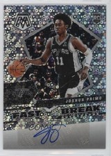 2021-22 Panini Mosaic Auto Fast Break Joshua Primo #FBA-JPR Auto 17f8
