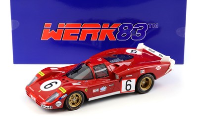 WERK83 1/18 フェラーリ 512S #8 ルマン24H 1970 1:18 WERK83 Resin Ferrari 512S 24h LeMans 1970 #6 Vaccarella