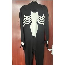 Black Venom Spider-man Jumpsuit Cosplay Superhero Costume Halloween Without Mask