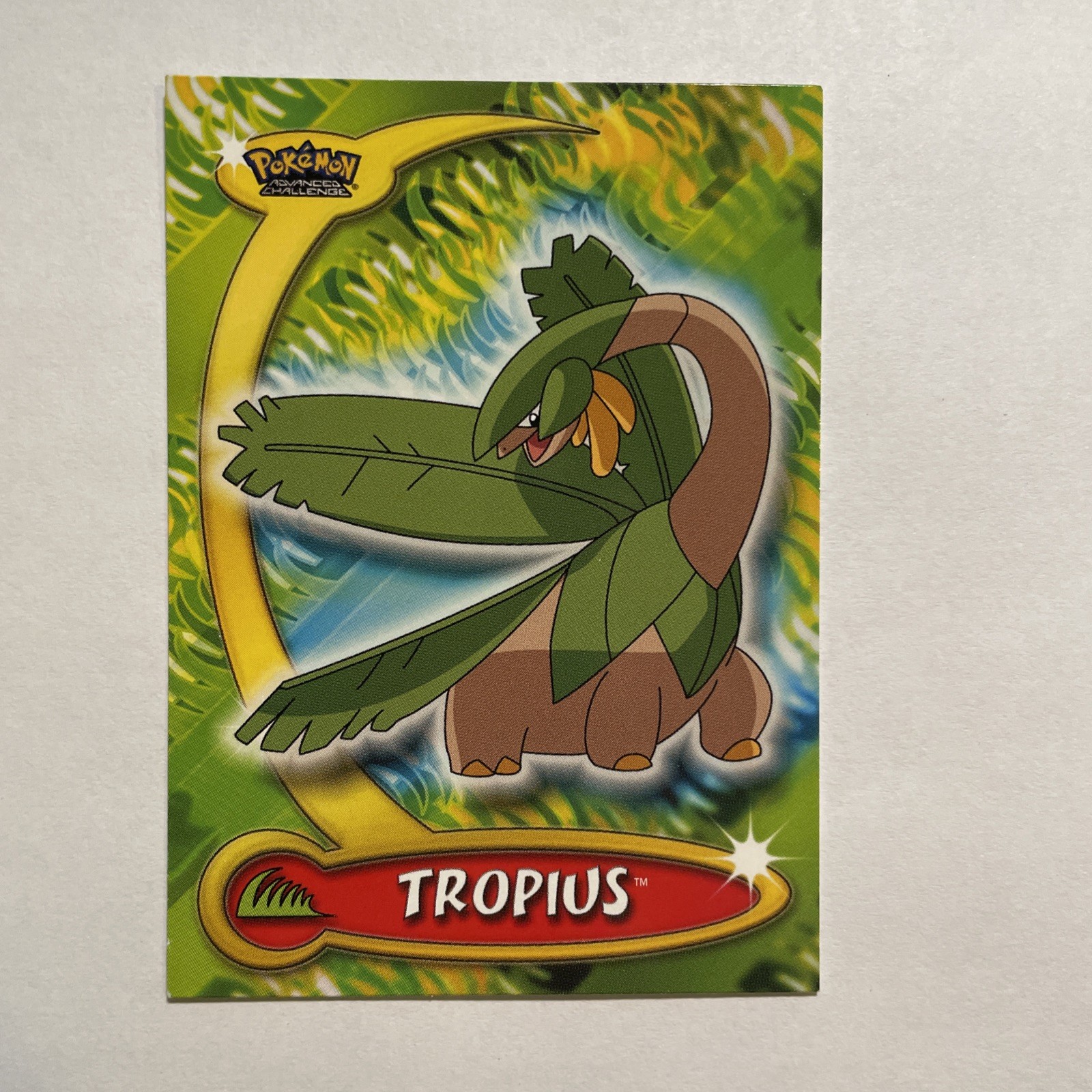Topps Pokémon Advanced Challenge Non Holo Tropius #80