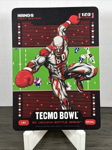 Bo Jackson Battle Arena Tecmo Bowl Hands Brawl #181 - Jerry Rice