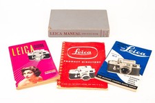 Leica Mid Century Guide Book Manual Collection 4 Book Lot V23