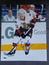 Erik Condra Signed 8x10 Photo - Senators