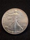2021-W American Silver Eagle ASE DOLLAR UNC 1oz .999 FINE SILVER TYPE- 2 #M-1321