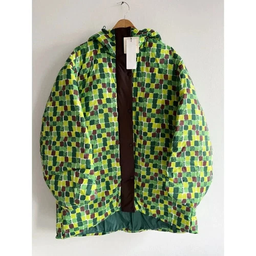 Uniqlo x MARNI Men's Oversized Down Hooded Coat XL Green NWT - product listing photo