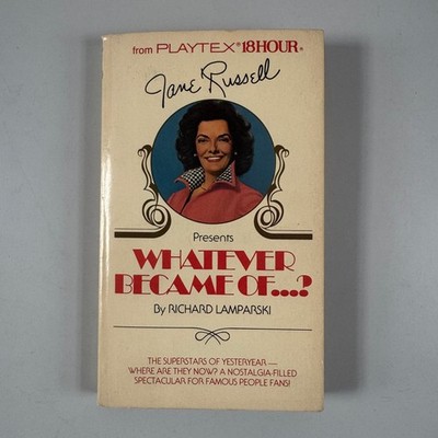 Whatever Became Of...? Jane Russell Richard Lamparski 1980 Paperback Bantam