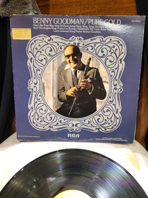 Benny Goodman Pure Gold LP RCA AYL1‑3730 1970s Jazz Swing EX Cover
