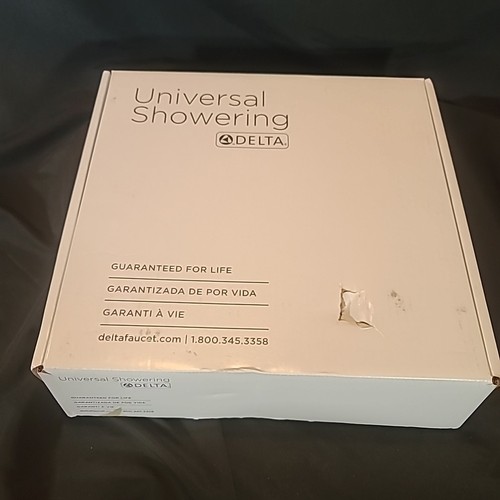 Delta 12" Raincan 52159-RB25 Rainfall Shower Head Venetian Bronze Damaged Box - Picture 4 of 4