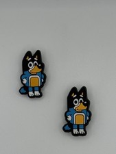 2pcs shoe charms for croc Theme Charms Bluey Bingo Cartoon Shoe Charms