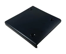 B&B Molders RV 5-1/8" Square Slide-Out Extrusion Cover, Black