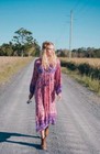 SPELL & THE GYPSY Folk Town Boho Midi Dress - Size S/NWT