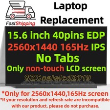 15.6"QHD IPS For Lenovo LOQ 15APH8 82XT NE156QHM-NY4 V8.0 LCD Screen Replacement