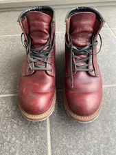 Red Wing 9011 Beckman Leather Boots Shoes Men US 7 1/2 D Black Cherry