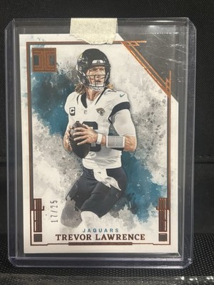 2025 Panini Impeccable Bronze 16/25 Trevor Lawrence #31