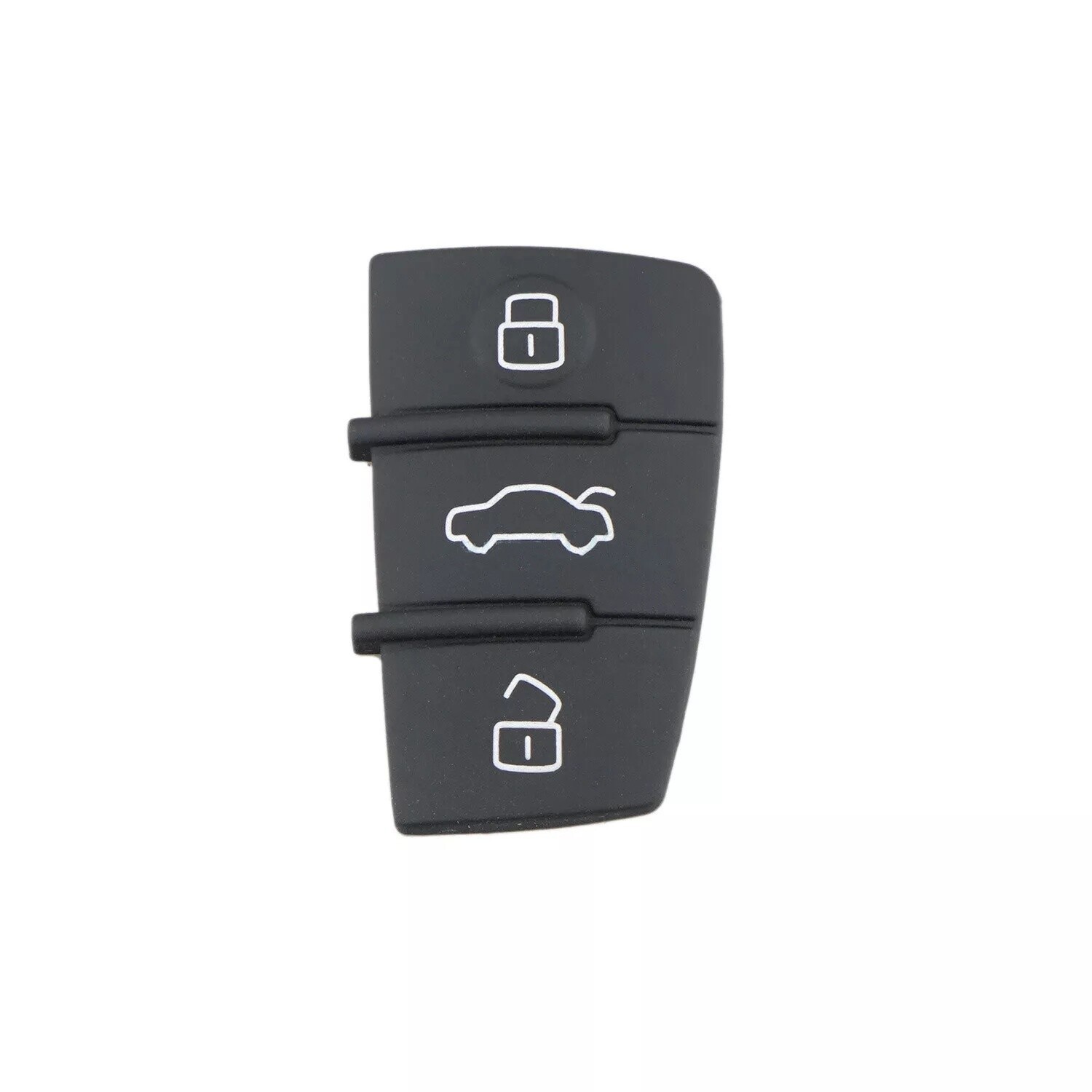 Ricambio 3 Pulsanti Chiave Gomma Pad per AUDI A1 A3 A4 A6 S3 S4 TT Q3 Telecomando Fob foto 5