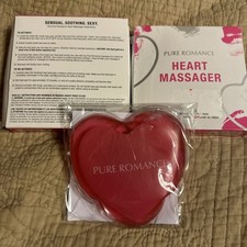 2 Pure Romance Heart Massager Heat Pack NIB