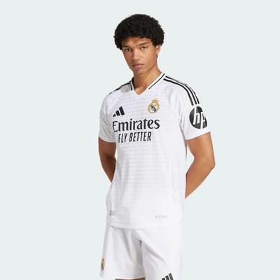 Men's Adidas Real Madrid 24/25 Home Authentic Jersey-IX8095