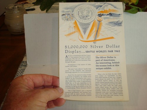 Visit The $1,000,000 Silver Dollar Display, Seattle World's Fair 1962