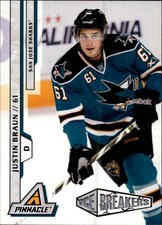 2010-11 Pinnacle #243 Justin Braun RC - HKY