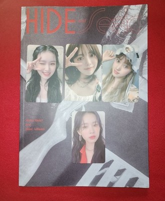 WEKI MEKI Album KPOP CD Hide & Seek ALBUM SET Preorder Pob PHOTOCARD Purple Kiss