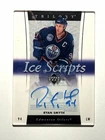 2005-06 UD Trilogy Ice Scripts Auto RYAN SMYTH  Hard Signed Acetate Card# IS-RS