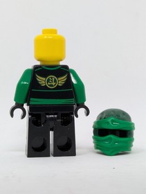 Lego Ninjago Minifigure - LLOYD Skybound - Green Ninja - njo0209, 70601