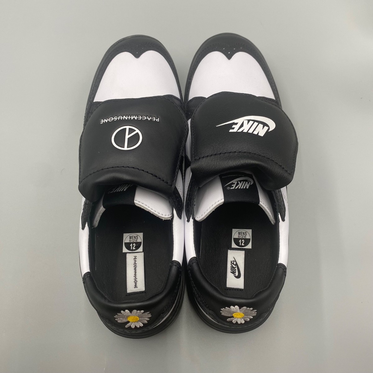 Nike Men's Size 12 Kwondo 1 G-Dragon Peaceminusone Yin-Yang Panda