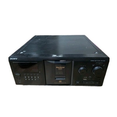  Sony CDP-CX355 300 Disc CD Changer MegaStorage Player Tested