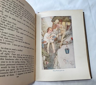 Peter Pan and Wendy,J.M.Barrie,1936~Facs Dust Jacket~Mabel Lucie