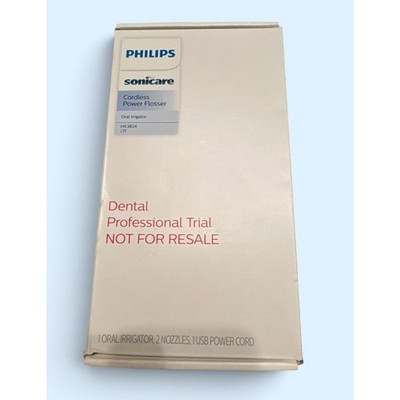 New Philips Sonicare Cordless Power Oral Flosser Oral Irrigator HX3824/21