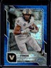 2025 Bowman Chrome University Eli Stowers Blue Mini-Diamond Refractor 1st #/150