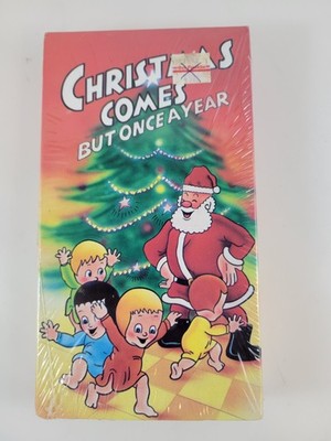 ''Christmas Comes But Once A Year'' Used VHS Visions of Christmas VTG - NEW