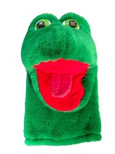 Vintage Russ Frog Hand Puppet
