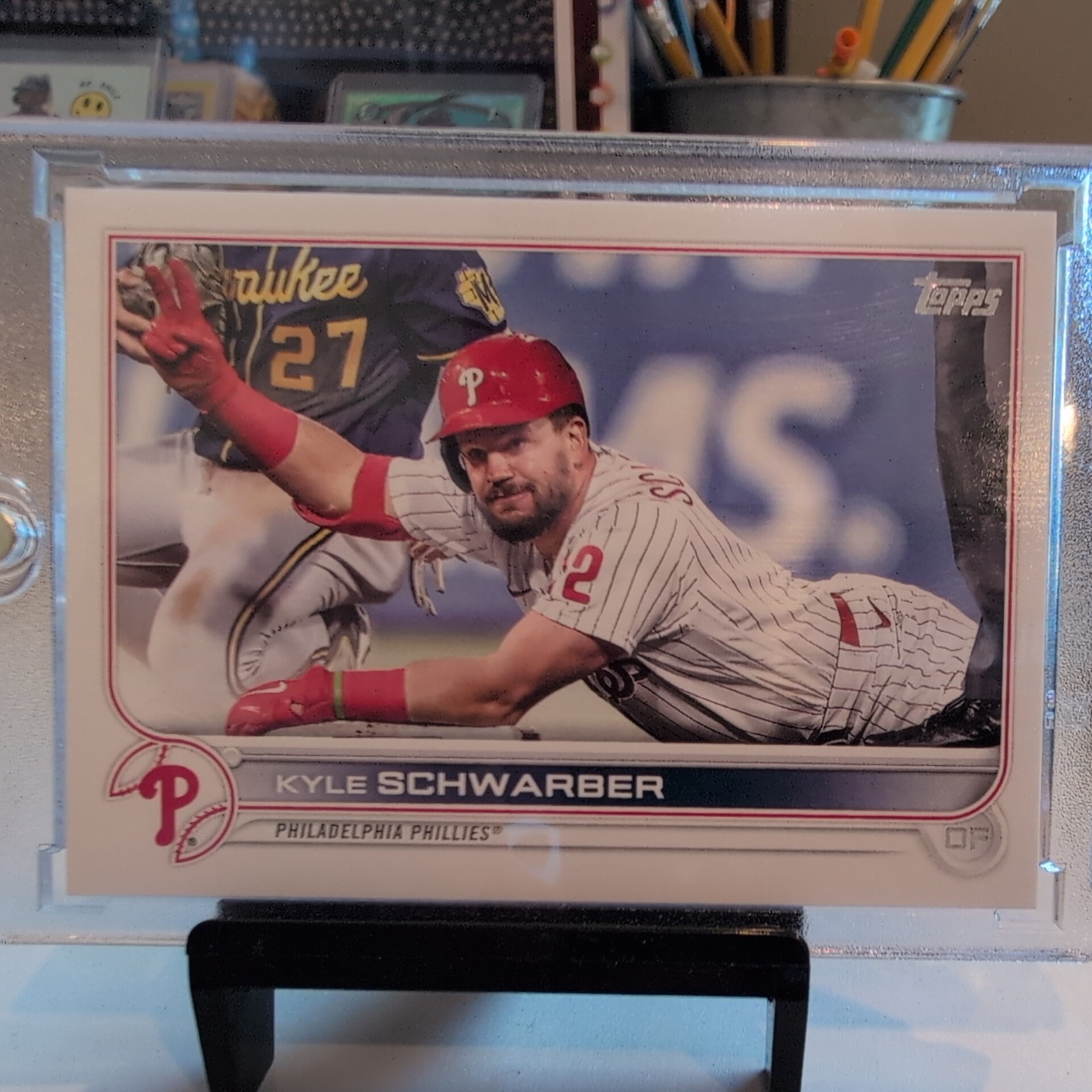 2022 Topps Update KYLE SCHWARBER Photo Image Variation SP Phillies #US88🔥⚾⚾